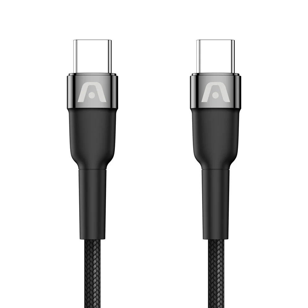 Cable de Carga rápida Tipo C a Tipo C ARGOM ARG-CB-0047BK A00590