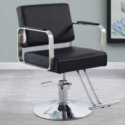 Alternative view of Silla para Barbería Profesional PRO 127-132 Color Negro