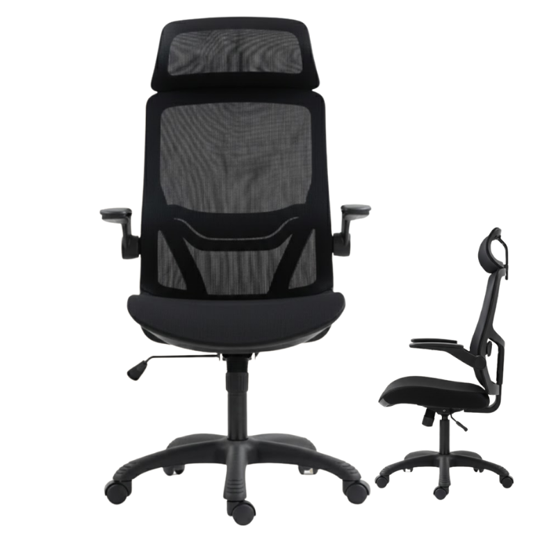 Silla Mesh Ejecutiva Titanium color negro