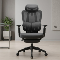Alternative view of Silla Mesh Ejecutiva/Presidencial Ergonómica IMPERIUM PRO-0825