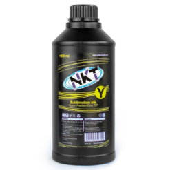 TINTA 1 LITRO/1000ml P/SUBLIMACION NKT Color AMARILLO