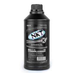 TINTA 1 LITRO/1000ml P/SUBLIMACION NKT Color NEGRO