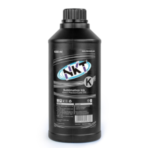 TINTA 1 LITRO/1000ml P/SUBLIMACION NKT Color NEGRO