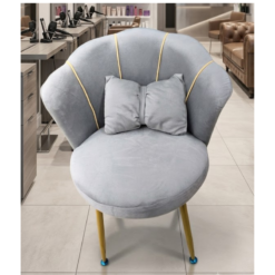 Alternative view of Silla 061 lujosa estilo pétalo Velvet