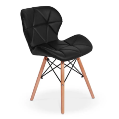 Alternative view of Silla multiusos estilo nórdico con respaldo PRO 218-233