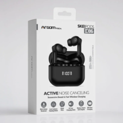 Alternative view of Audífonos Bluetooth Inalámbricos ARGOM TWS SKEIPODS E86 ARG-HS-5086BK A00667