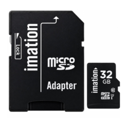 Alternative view of Memoria Micro SD 32 GB IMATION Clase 10 + Adaptador SD Express ONE Color Negro.