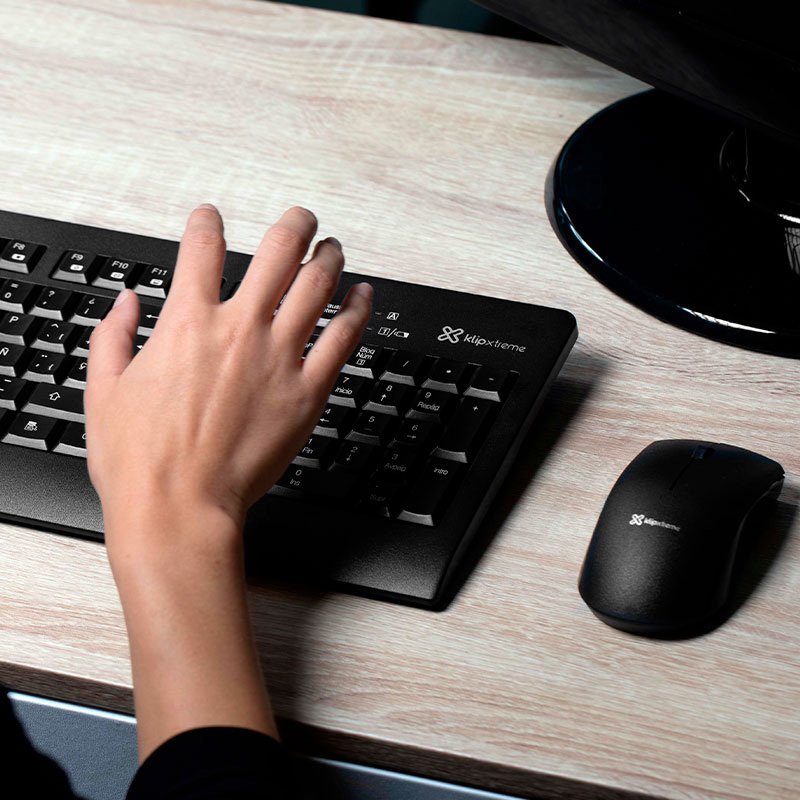 Dúo de Teclado y Mouse Inalámbricos KLIPXTREME KCK-265E - Imagen 5