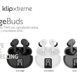 Alternative view of Audifonos TWS Bluetooth Inalámbricos KLIP-XTREME KTE-755BK EDGEBUDS