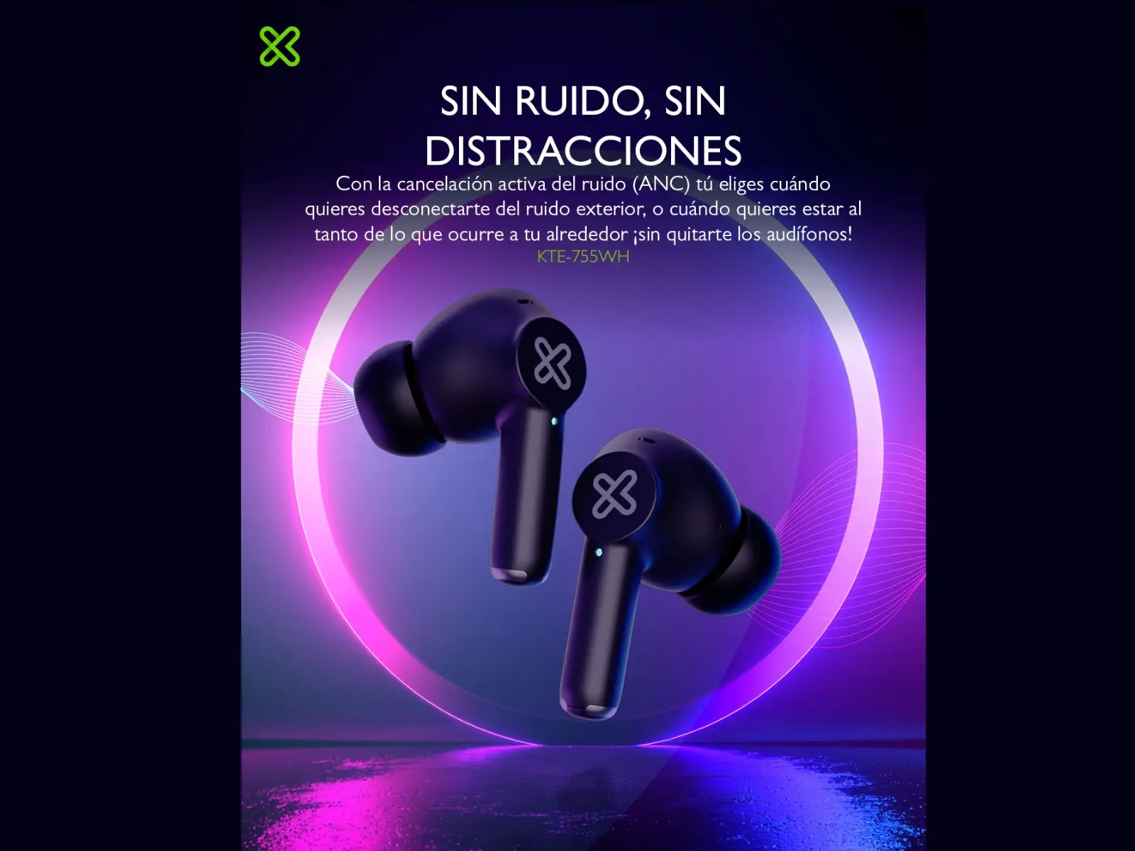 Audífonos Bluetooth Klip-Xtreme KTE-015 - Imagen 4