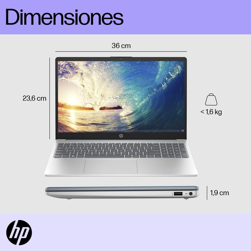 Notebook HP 15-fd0231la Intel Core i3 B9TS7LA#ABM - Imagen 5