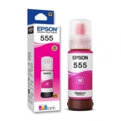 Tinta Epson Original T555, Botella de Tinta 70ml Magenta