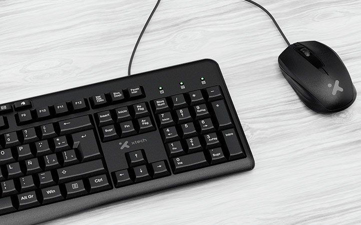 Combo de Teclado y Mouse XTECH XTK-302S - Imagen 6