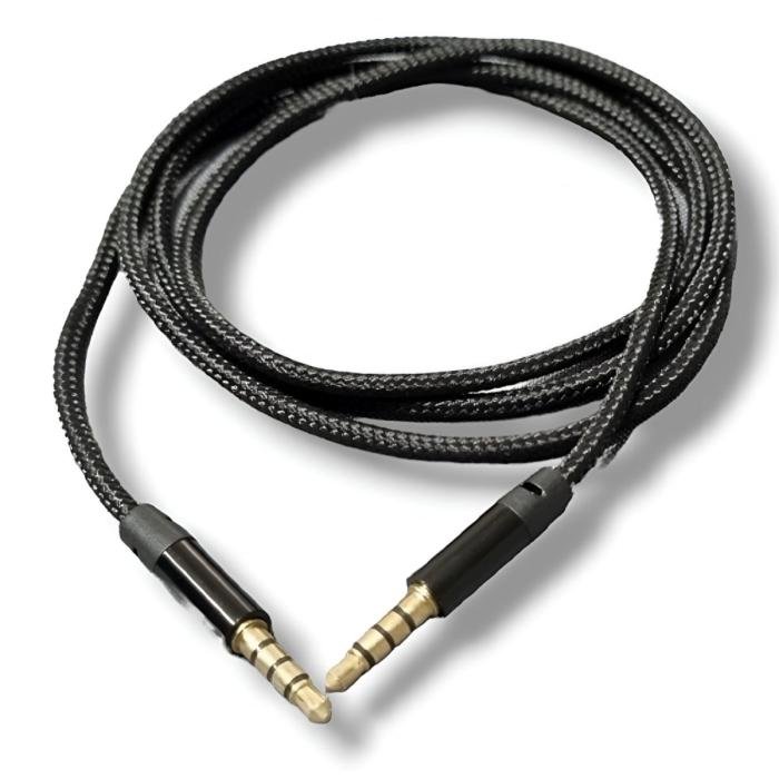 CABLE DE PLUG AUDIO 3.5MM CON RECUBRIMIENTO TRENZADO ETOUCH 179300