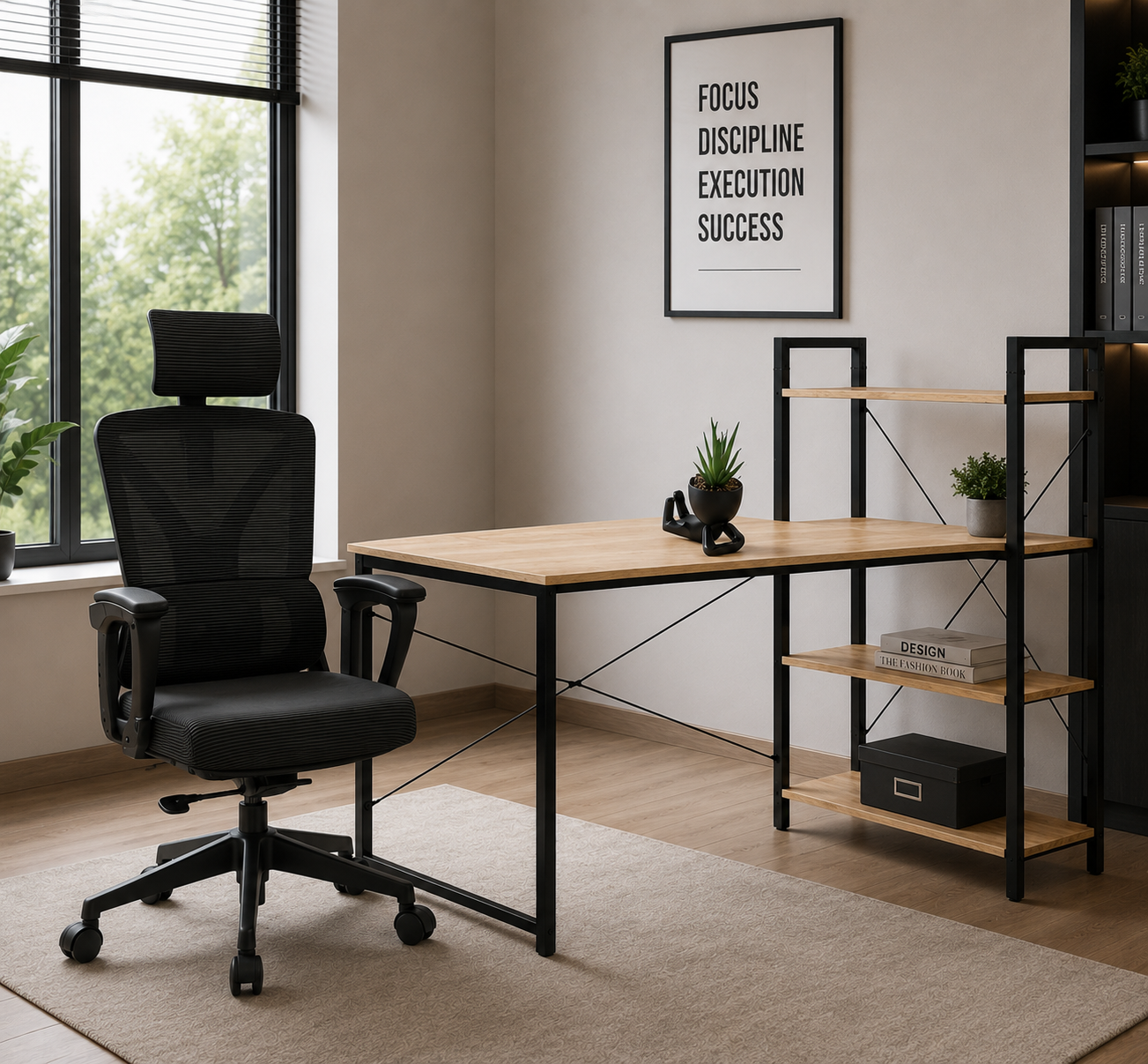 COMBO DE OFICINA (Silla + Escritorio) - Imagen 2