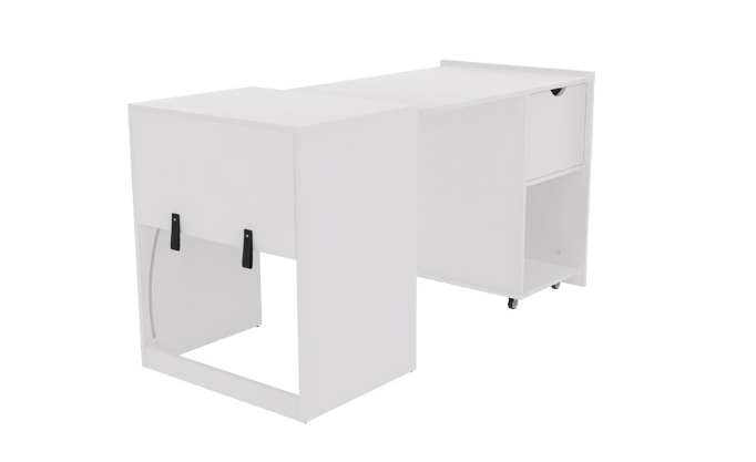 Escritorio de Trabajo o Estudio Plegable-Explandible (Gabinete a Escritorio) X-TECH XTF-CD210 - Imagen 6