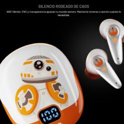 Audífonos BLUETOOTH V5 GAMING EDICIÓN LIMITADA DROIDS PRIMUS ARCUSS250 - Imagen 4