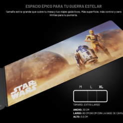 Mouse Pad GAMING EDICIÓN LIMITADA DROIDS  PRIMUS ARENAPRO PMP-S17DR-XL - Imagen 4