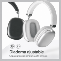 Alternative view of Audifonos de Diadema inalambricos ARGOM ARG-HS-2553 ULTIMATE SOUND LIVE