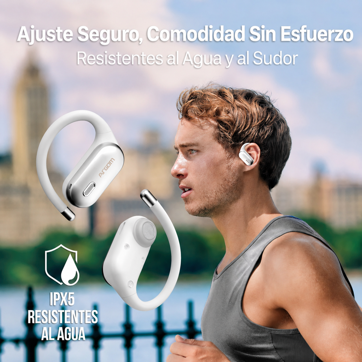 Audífonos Bluetooth ARGOM ARG-HS-5090 SkeiPods E90 - Imagen 4