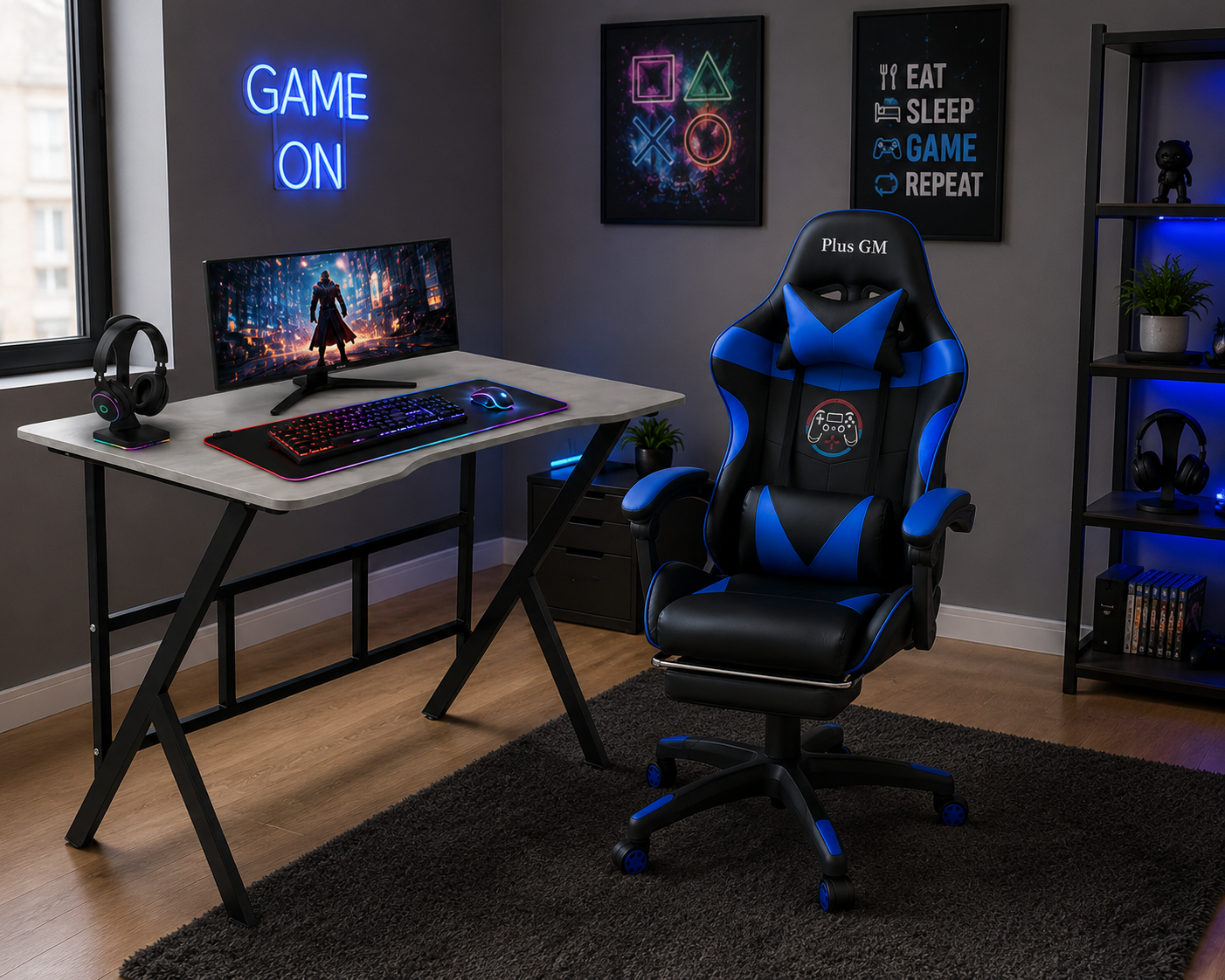 COMBO GAMING (Silla + Escritorio) - Imagen 2