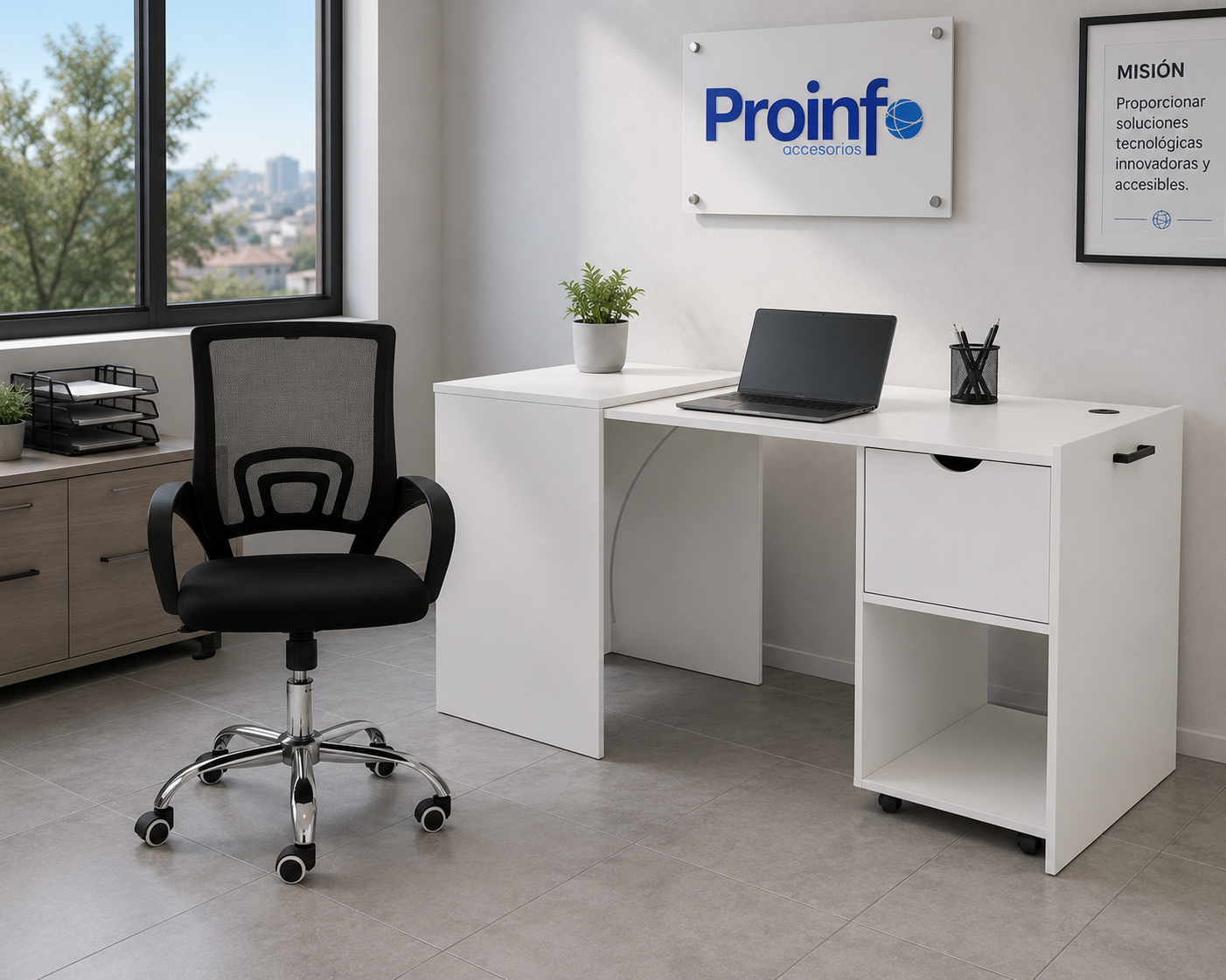 COMBO DE OFICINA (Silla + Escritorio) - Imagen 2