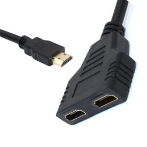 Splitter de 1 HDMI Macho  a 2 HDMI Hembra