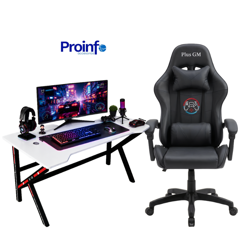 COMBO GAMING (Silla + Escritorio)
