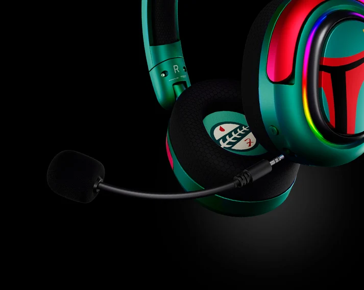 Audifonos GAMING EDICIÓN LIMITADA TRIMODO BOBA FETT PRIMUS ARCUS380-BT - Imagen 5
