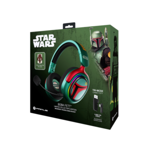 Audifonos GAMING EDICIÓN LIMITADA TRIMODO BOBA FETT PRIMUS ARCUS380-BT
