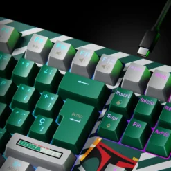 Teclado Mecánico TRIMODO GAMING EDICIÓN LIMITADA BOBA FETT PRIMUS BALLISTA 82T - Imagen 6