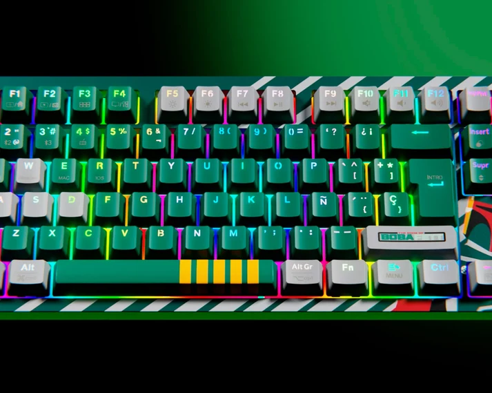 Teclado Mecánico TRIMODO GAMING EDICIÓN LIMITADA BOBA FETT PRIMUS BALLISTA 82T - Imagen 5