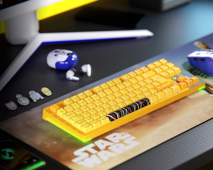 Teclado Mecánico TRIMODO GAMING EDICIÓN LIMITADA DROIDS PRIMUS BALLISTA 82T - Imagen 2