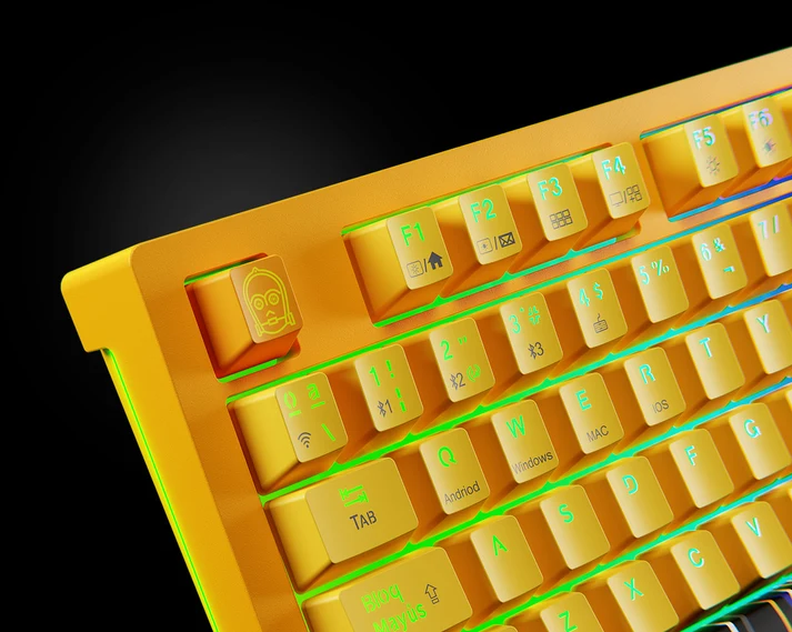 Teclado Mecánico TRIMODO GAMING EDICIÓN LIMITADA DROIDS PRIMUS BALLISTA 82T - Imagen 4