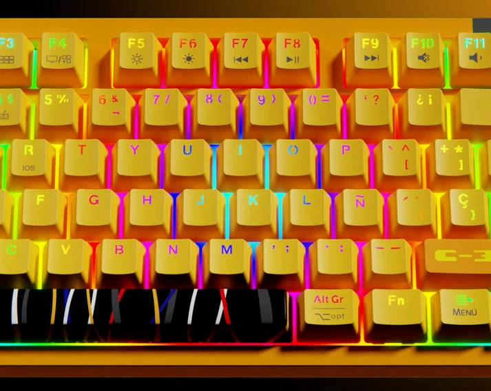 Teclado Mecánico TRIMODO GAMING EDICIÓN LIMITADA DROIDS PRIMUS BALLISTA 82T - Imagen 6