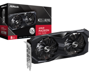 Tarjeta de Video ASROCK CHALLENGER AMD RADEON RX7600