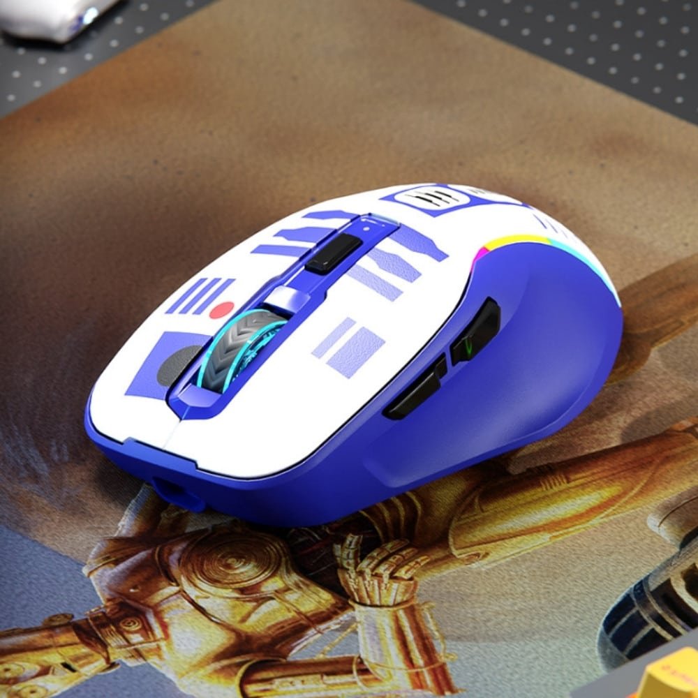 Mouse GAMING TRIMODO EDICIÓN LIMITADA DROIDS PRIMUS GLADIUSTM10 - Imagen 2