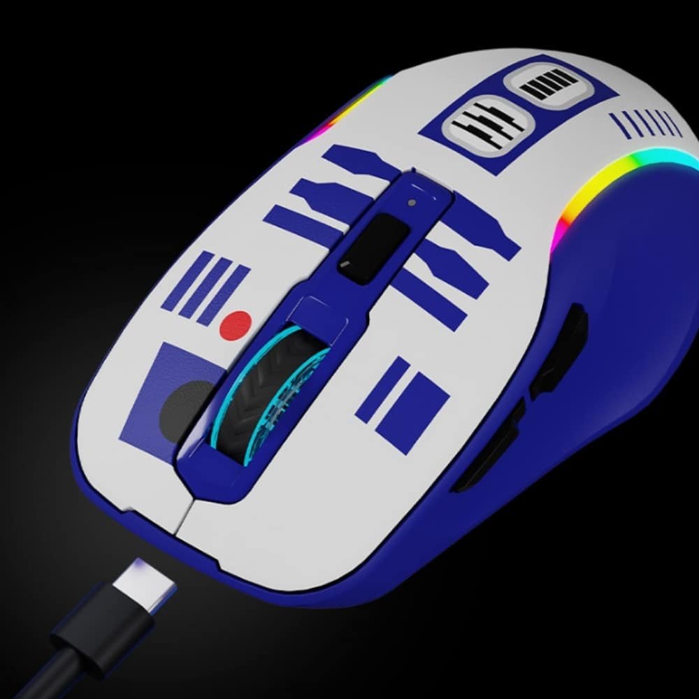 Mouse GAMING TRIMODO EDICIÓN LIMITADA DROIDS PRIMUS GLADIUSTM10 - Imagen 6