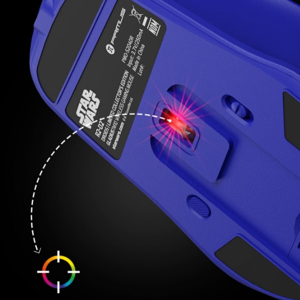 Mouse GAMING TRIMODO EDICIÓN LIMITADA DROIDS PRIMUS GLADIUSTM10 - Imagen 3