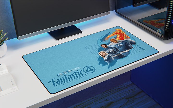 MOUSEPAD XTECH XTA-M19F4-XL DISEÑO 4 FANTÁSTICOS MARVEL - Imagen 5