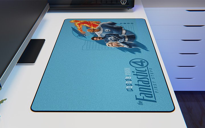 MOUSEPAD XTECH XTA-M19F4-XL DISEÑO 4 FANTÁSTICOS MARVEL - Imagen 4