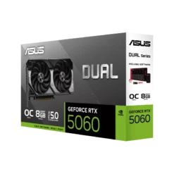 Tarjeta de Video ASUS NVIDIA DUAL GEFORCE RTX5060-O8G