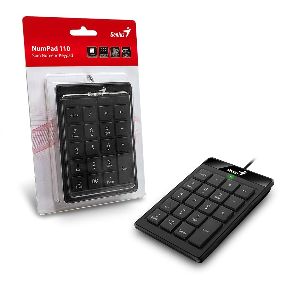 Teclado Numerico Compacto GENIUS NumPad 110 - Imagen 5