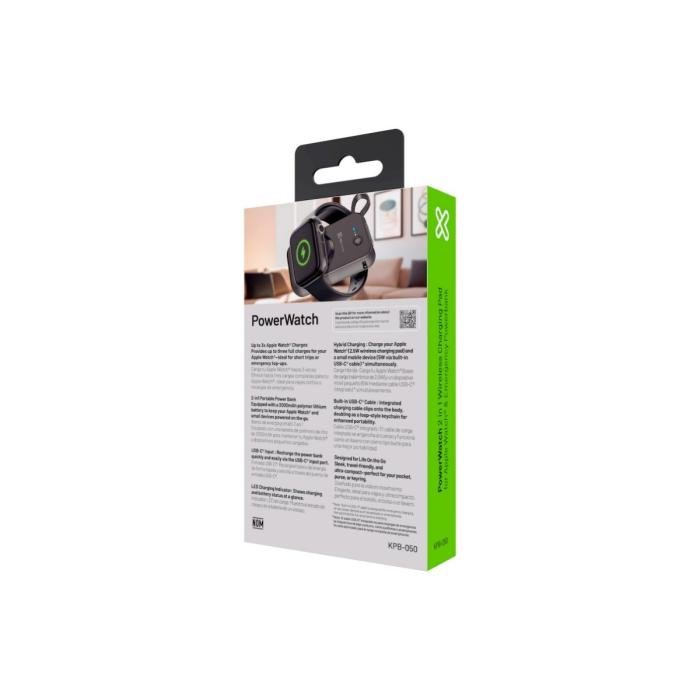Cargador 2 en 1 PowerWatch Klip-Xtreme KPB-050, 2000mAh - Imagen 7