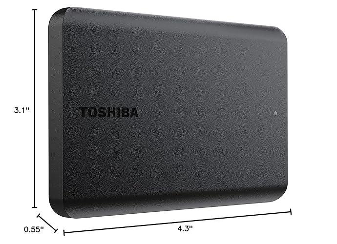 Unidad de Estado Solido Externo 2TB TOSHIBA Canvio Basics HDTB520XK3AA - Imagen 2