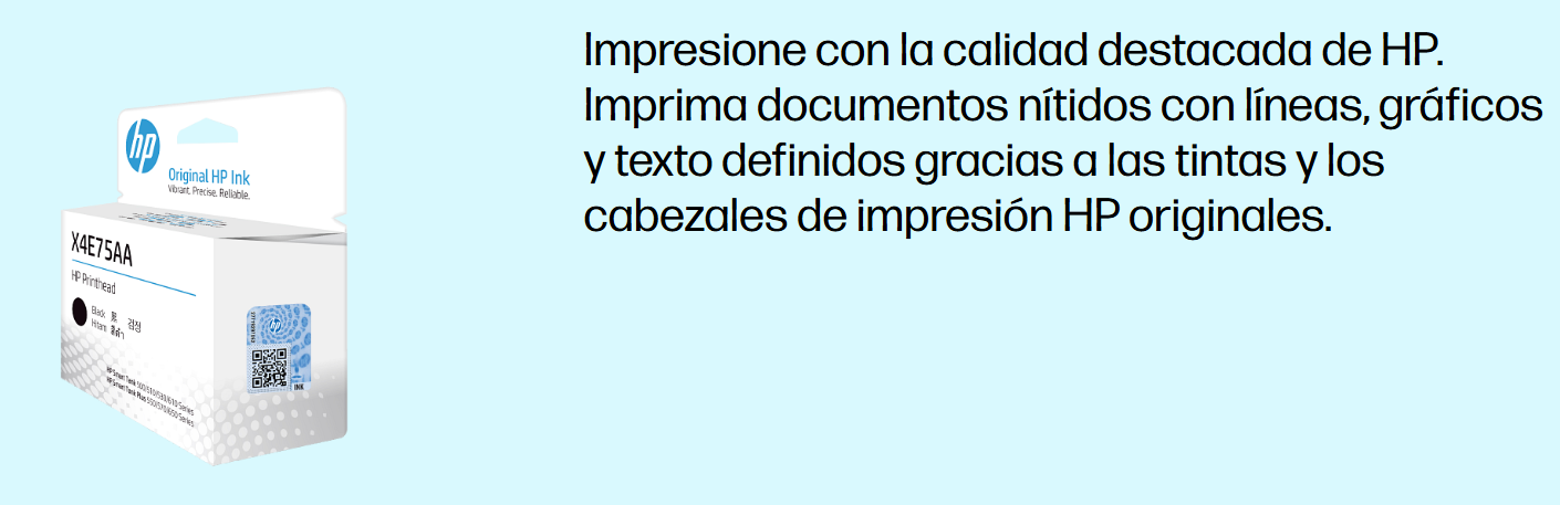 Cabezal de Impresión NEGRO X4E75AA para Impresoras HP - Imagen 2
