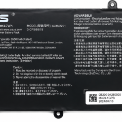 Bateria original para Notebook ASUS MODEL C31N2201 - Imagen 2
