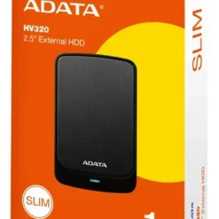 Disco Duro Externo 1TB ADATA AHV320-1TU31-CBK
