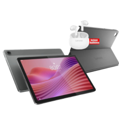Tablet LENOVO TB311FU 10.1" TAB FHD+ Audífonos Lenovo E310 blancos+ funda tipo libro