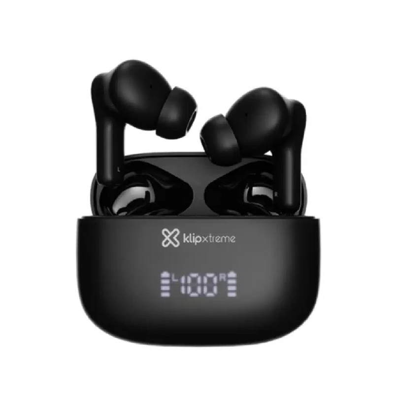 Audifonos TWS Bluetooth Inalámbricos KLIP-XTREME KTE-850BK EDGEBUDS ULTRA, Color Negro - Imagen 2